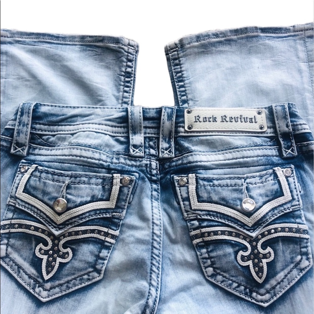 Rock revival bootcut jeans